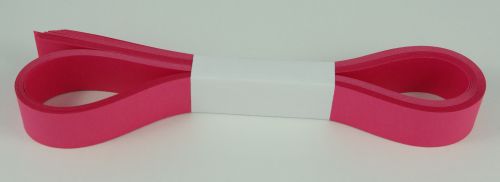 Efalin i strimler, 100 cm lange, pink